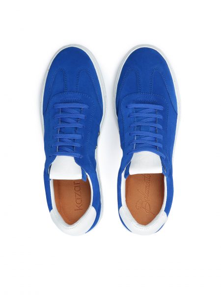 Niebieskie zamszowe sneakersy INFORMALE