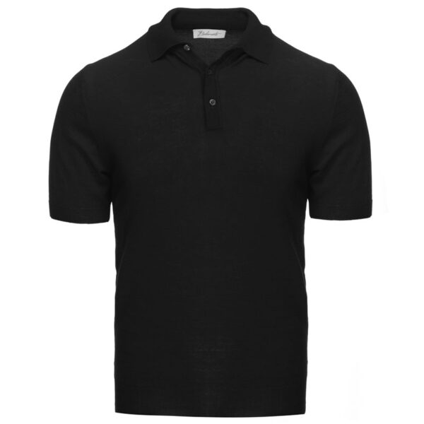 Czarna koszulka polo