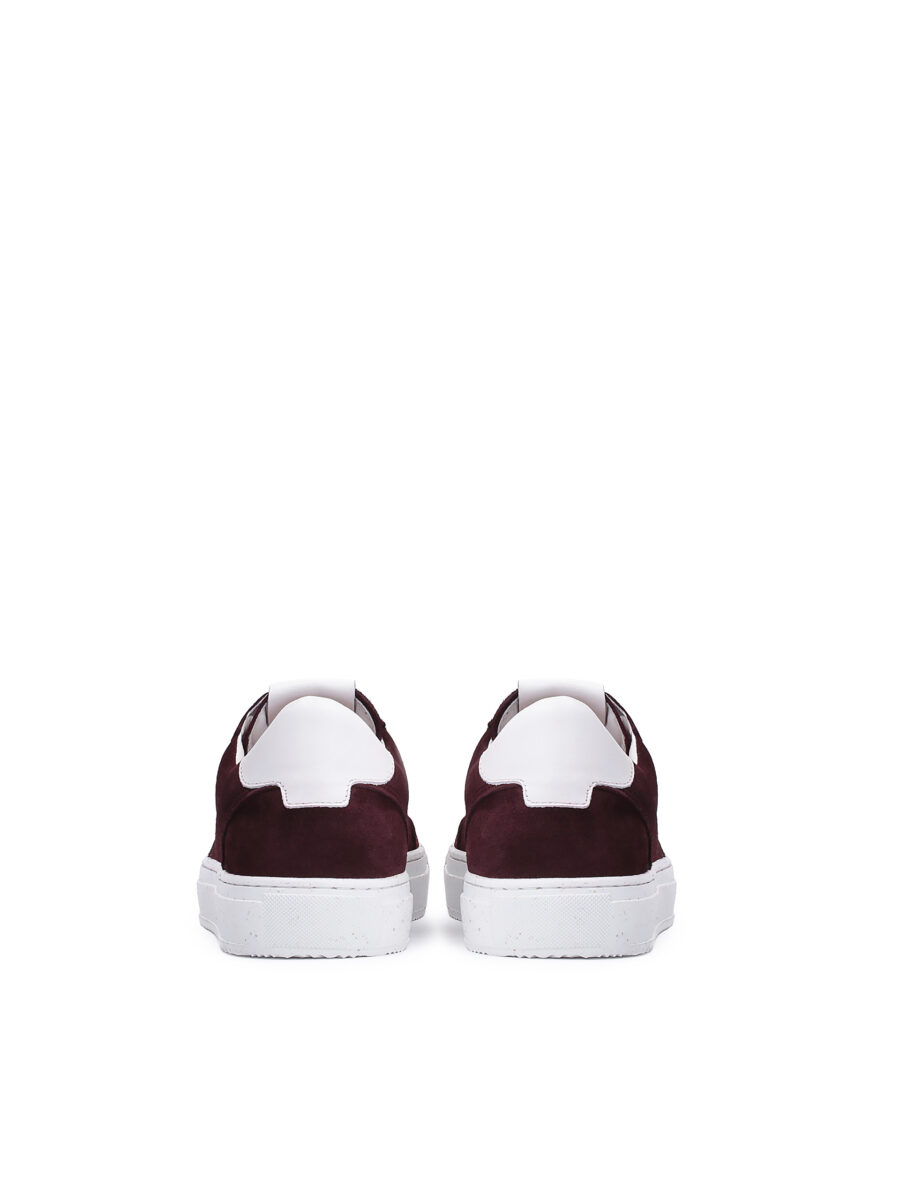 Burgundy suede sneakers INFORMALE - Image 4