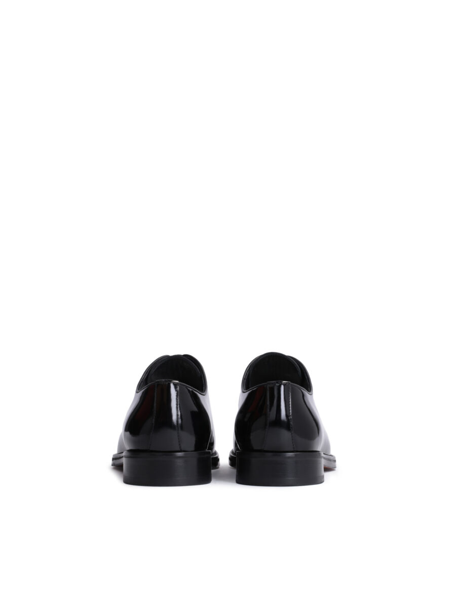 Black lacquered FESTIVO half shoes - Image 4