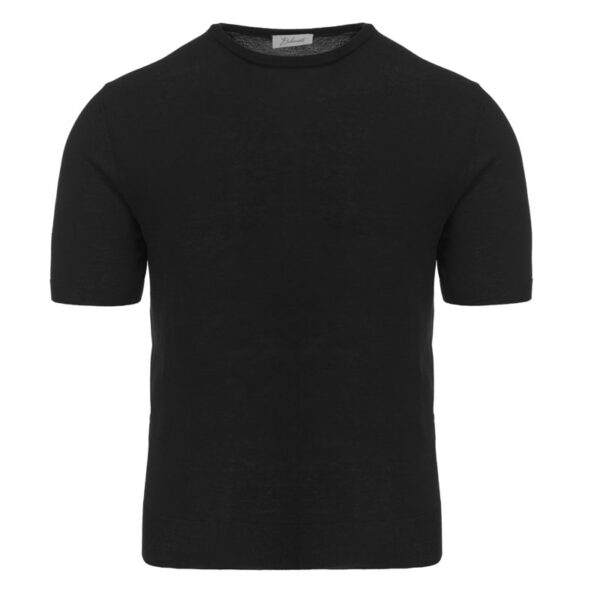 Czarny t-shirt z bawełny