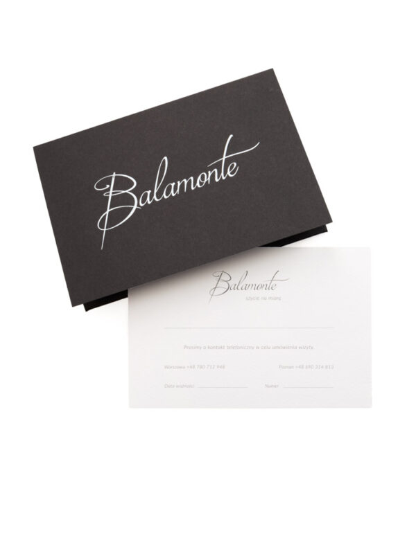 Karta podarunkowa na wybraną kwotę - Balamonte