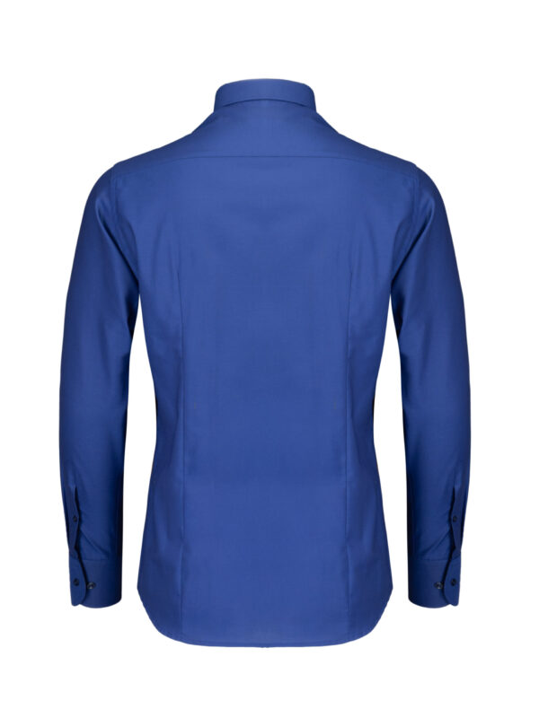 Granatowa koszula męska Balamonte – widok z tyłu